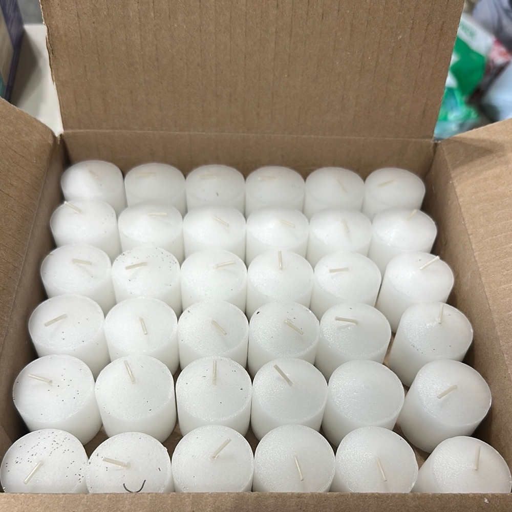White Tealight Candles